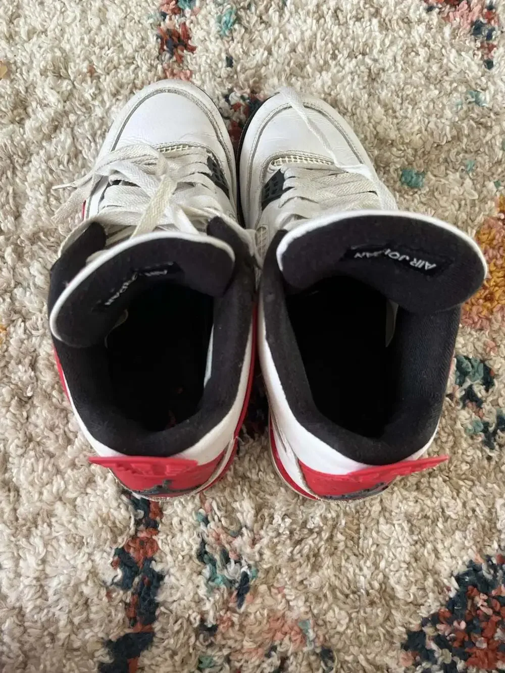 Air Jordan 4 Retro 'Red Cement' Sneakers